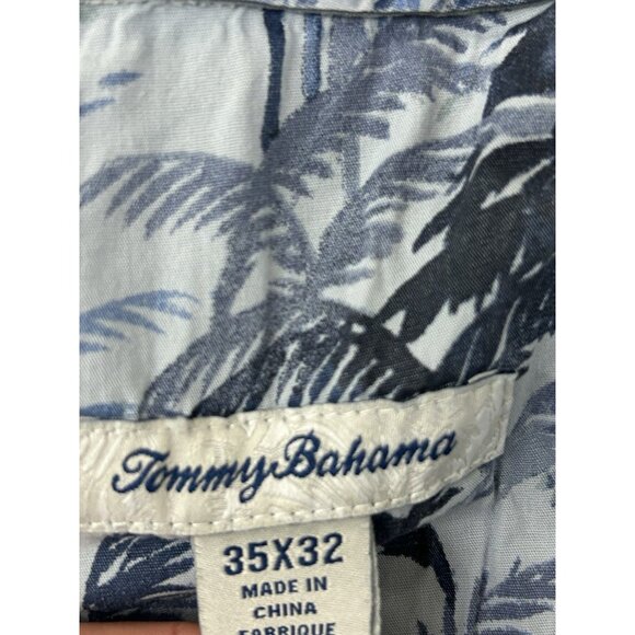 Tommy Bahama Pants Mens 35x32 Gray Flat Front Stretch Chino Casual Relaxed Fit - Picture 3 of 16